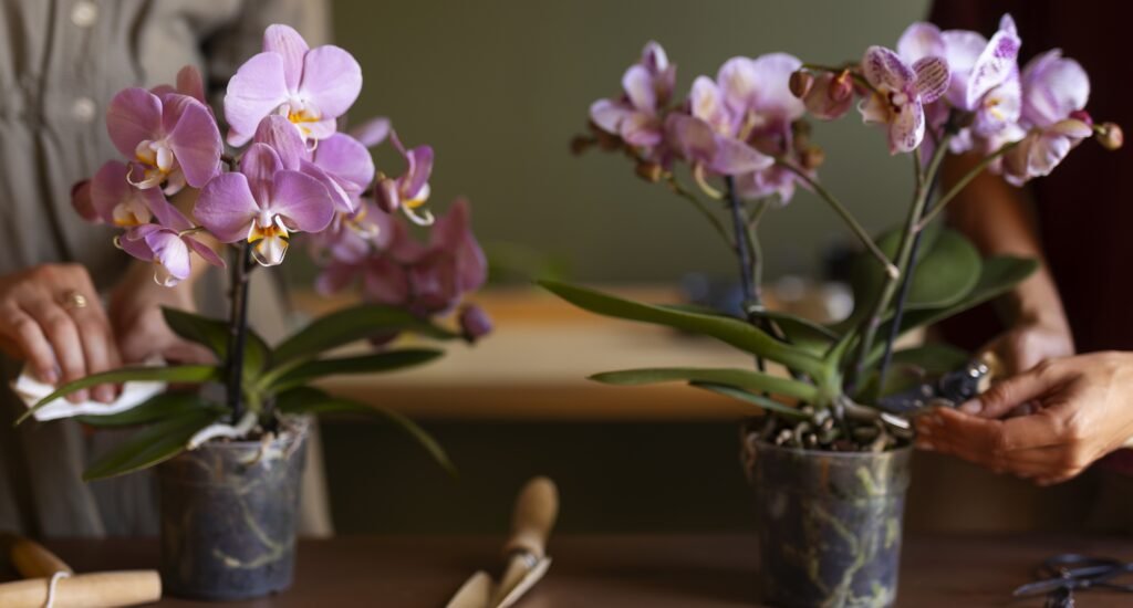 How to Repot an Orchid Plant